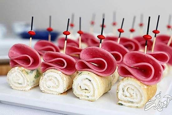 آموزش ده مدل فینگرفود ساده و خوشمزه کرپ پنیری